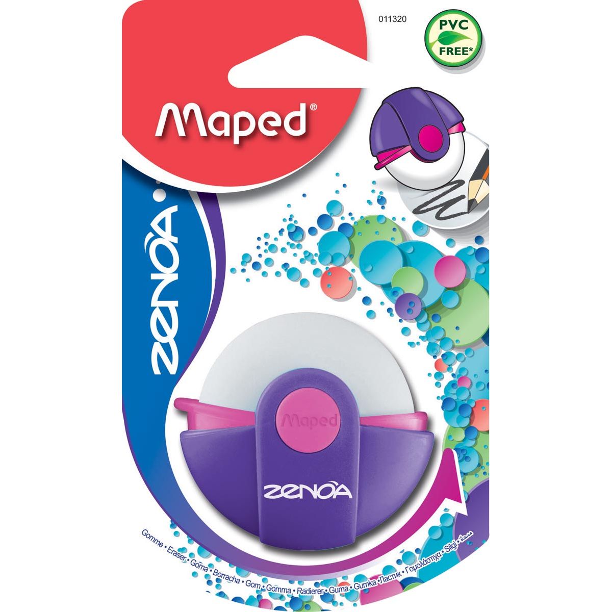 Maped - Radiergummi Zenoa auf Blister