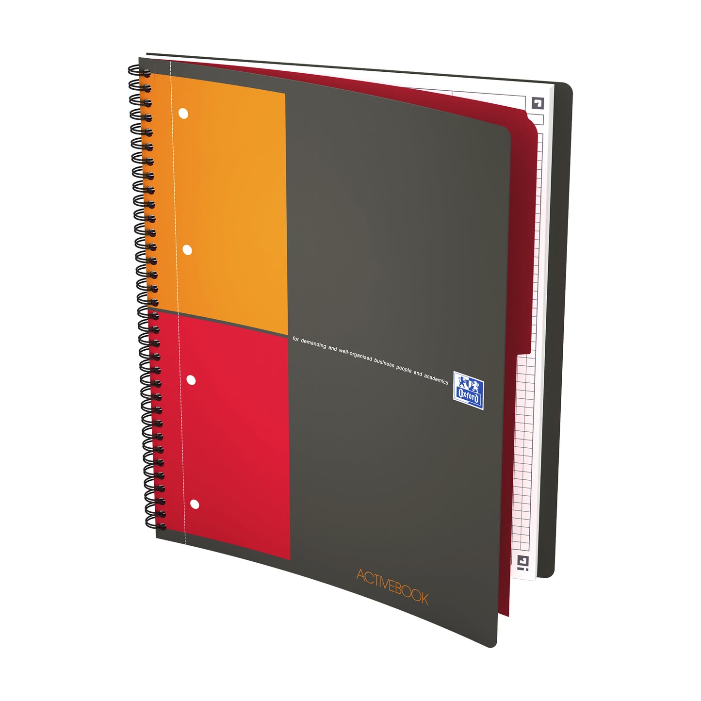 Oxford - Spiralblock International Activebook A4+ Diamant 5mm | 5 Stück