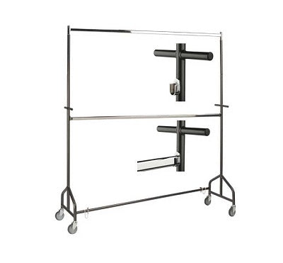 Klika – Transport-Kleiderständer 180 cm, Höhe 210 cm