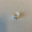 Klika - MB wit/zwart 102 voor op kledinghanger