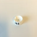 Klika - MB wit/zwart 146 voor op kledinghanger