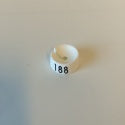 Klika - MB wit/zwart 188 voor op kledinghanger
