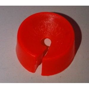 Klika - MB onbedrukt fluor rood 25 stuks