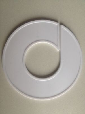 Klika - Größenring 9 cm weiß unbedruckt Rohling 160 Stück