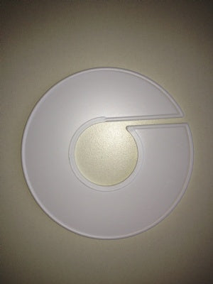 Klika - Maatring 11cm wit onbedrukt