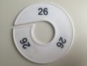 Klika - Maatring 11cm wit/zwart 26