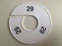 Klika - Maatring 11cm wit/zwart 29