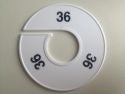 Klika - Maatring 11cm wit/zwart 36