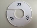 Klika - Maatring 11cm wit/zwart 37