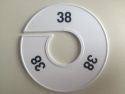 Klika - Maatring 11cm wit/zwart 38