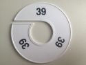 Klika - Maatring 11cm wit/zwart 39