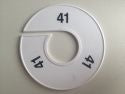 Klika - Maatring 11 cm wit/zwart 41