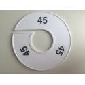 Klika - Maatring 11 cm wit/zwart 45