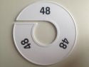 Klika - Maatring 11 cm wit/zwart 48