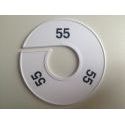 Klika - Maatring 11 cm wit/zwart 55