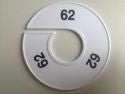 Klika - Maatring 11 cm wit/zwart 62