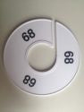 Klika - Maatring 11 cm wit/zwart 68