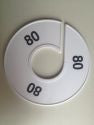 Klika - Maatring 11 cm wit/zwart 80