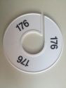 Klika - Maatring 11 cm wit/zwart 176