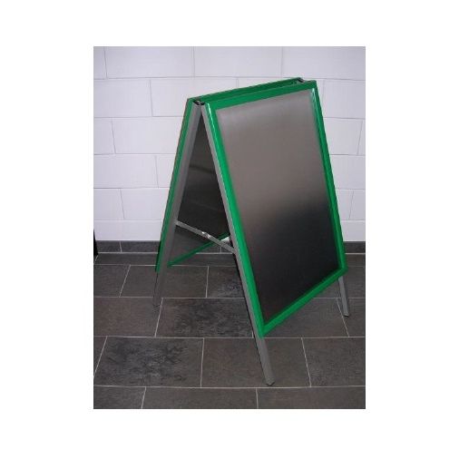 Klika - Gehwegschild 70x100 cm grünes Faltprofil