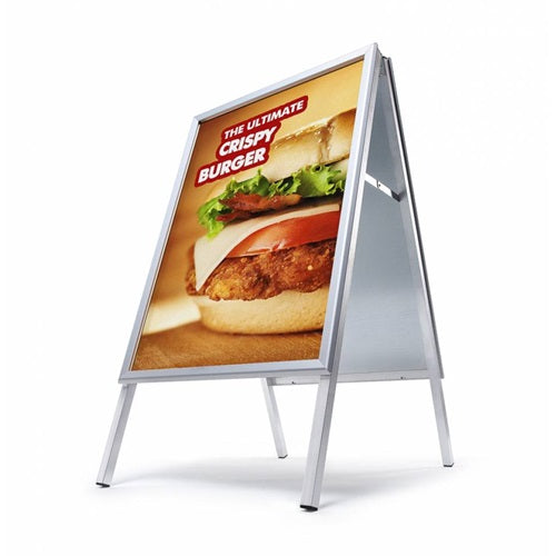 Klika - Stoepbord 50x70 cm ALU-klapprofiel