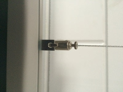Klika - Ophangset 2 stuks staaldraad 1.5mm