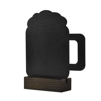 Klika - Krijt-tafelstandaard BEER bxh 10x18cm