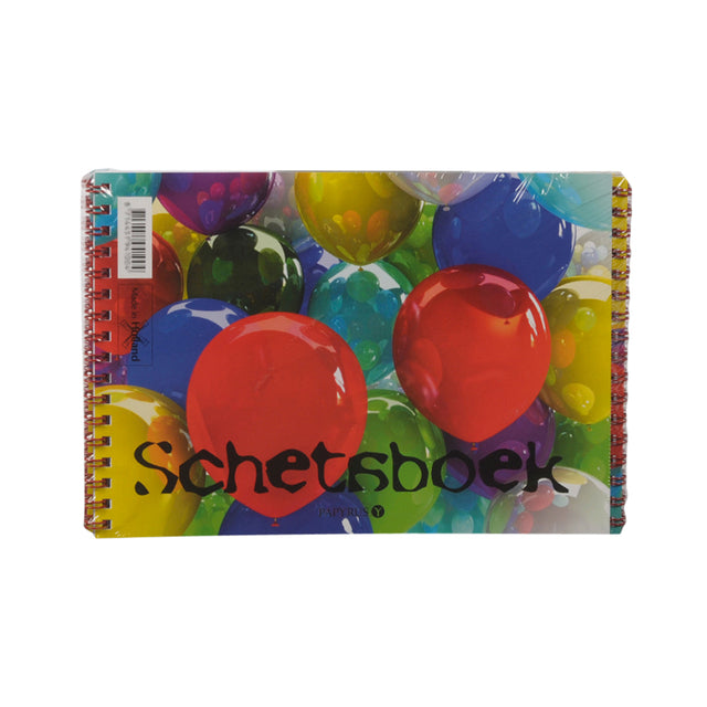 Papyrus - Skizzenbuch Ballon A4 120gr 20 Blatt | 10 Stück