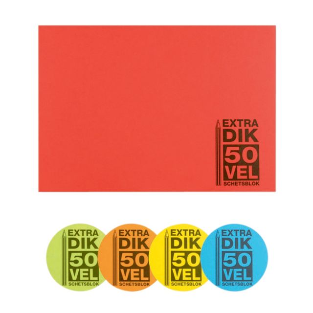 Papyrus - Skizzenbuch 210x297mm 120gr 50 Blatt | 5 Stück