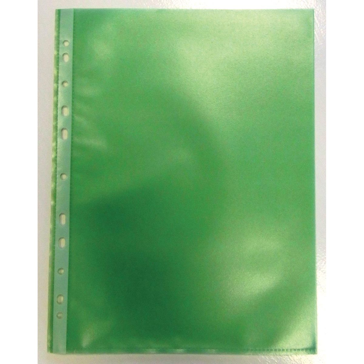 Bronyl - Perforierte Showtasche, grün, 50er Pack
