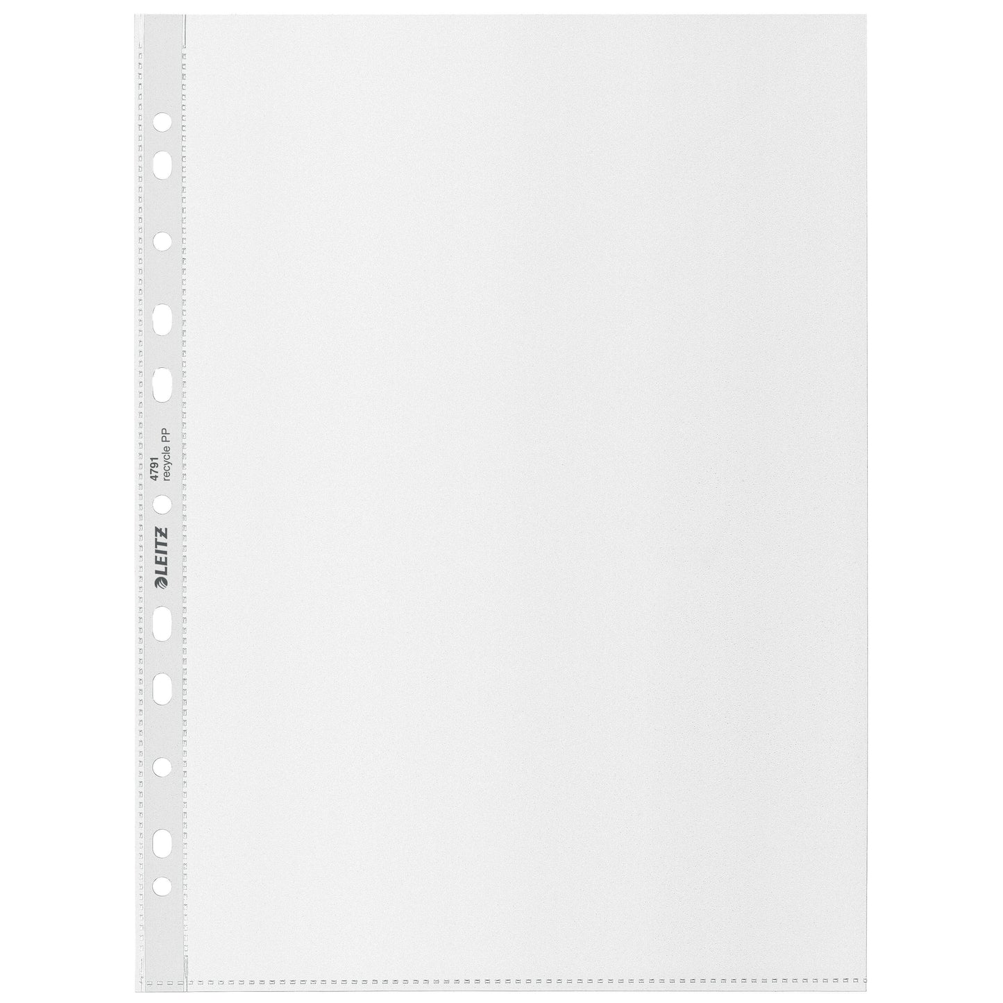 Leitz - Showtasche Recycle A4 11-Loch PP 0,10mm transparent 25 Stück