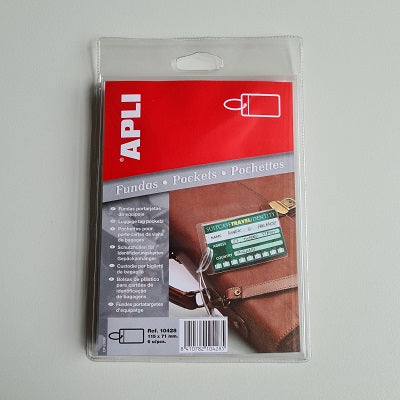 Klika - Kofferetikett 6 Taschen mit 6 Anschlüssen 20 Stück