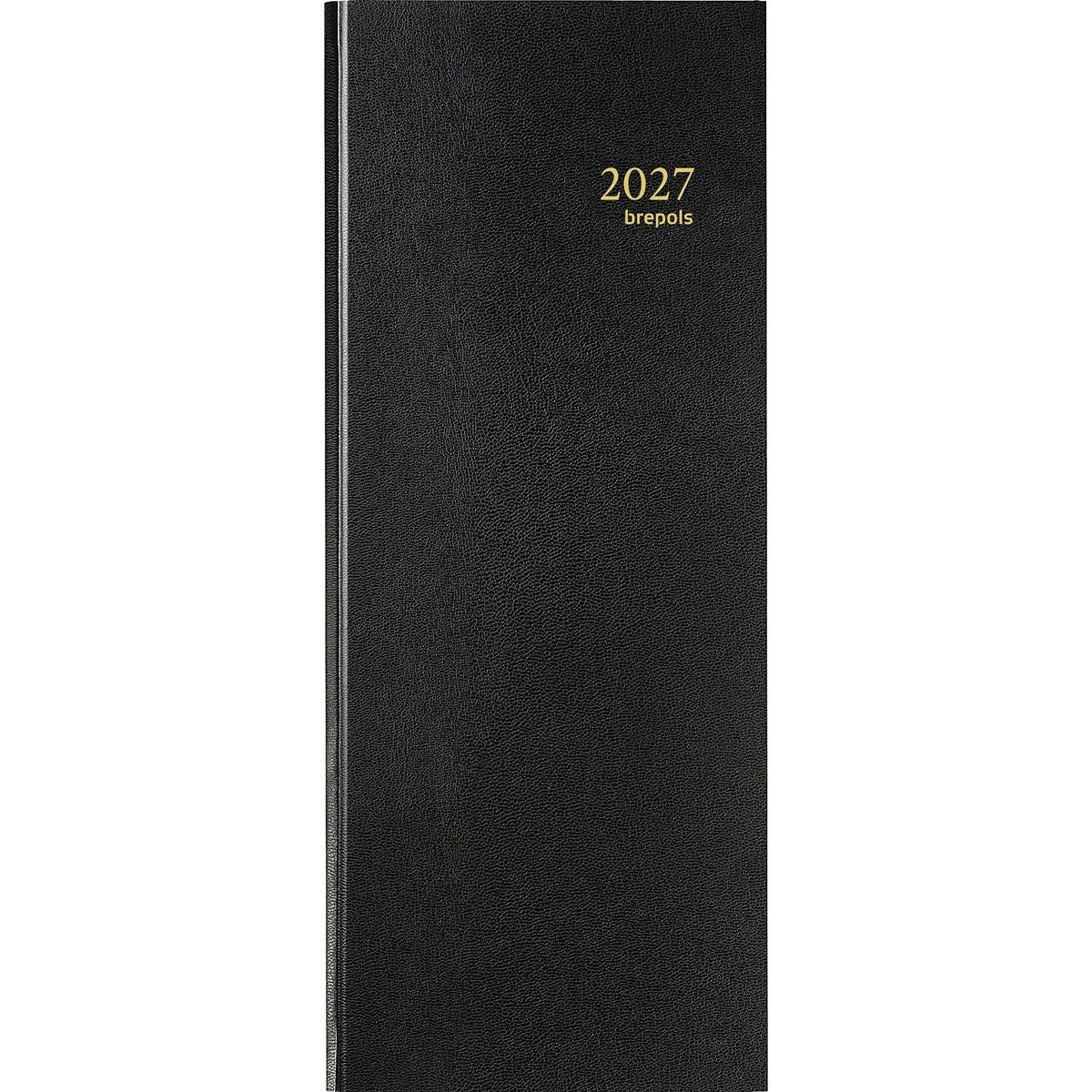 Brepols - Agenda 2026 Saturn Lima 1 Tag/1 Seite schwarz