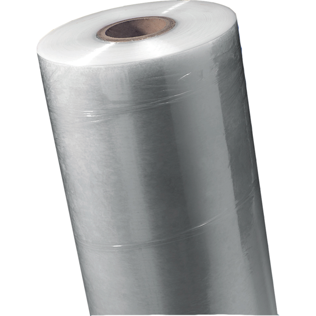 Klika - Folie | Maschinenrollen-Stretchfolie | LLDPE | 50cm | 1500m | 23my | transparent | Rolle von 17 kg