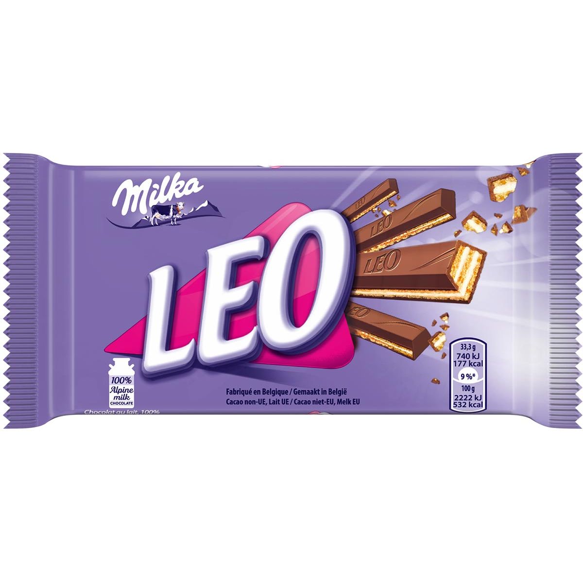 Milka - Leo Milchschokoladentafel, 33 g