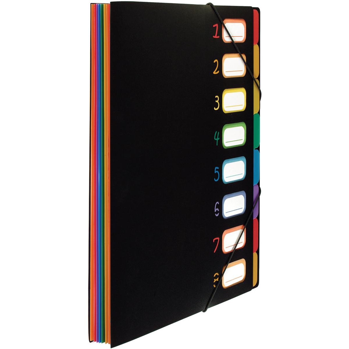 Viquel – Sortiermappe Rainbow Class, ft A4, mit 8 Fächern