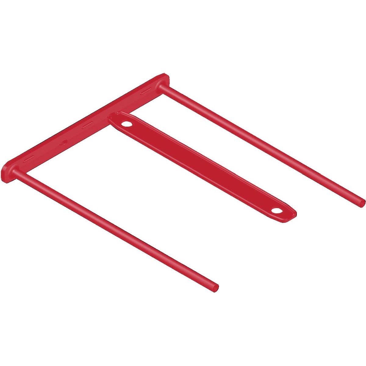 Bankers Box - Archivordner D-Clip, Box à 100 Stück, rot