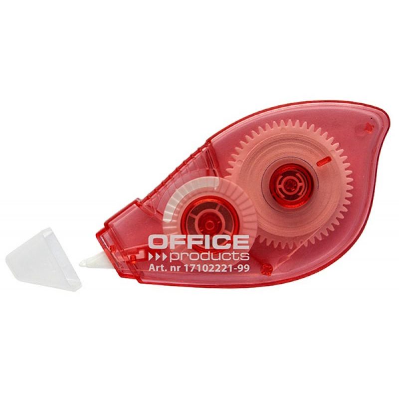 OFFICE products - correctieroller, 4,2 mm x 12 m, rood