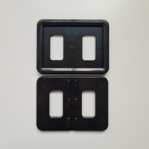 Klika - Preiskartenrahmen A7 105x74mm schwarz 90 Stück