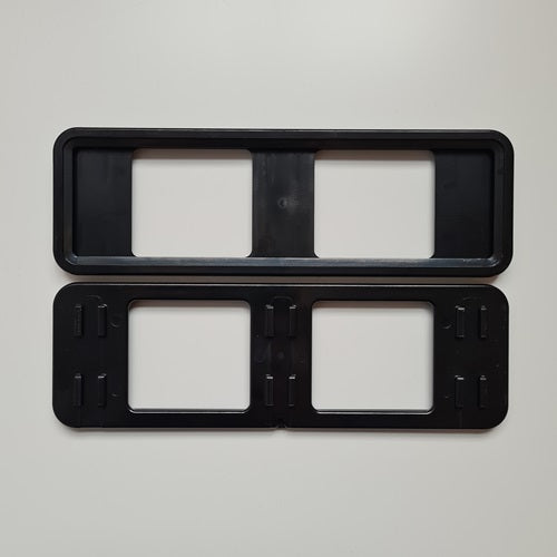 Klika - Prijskaartraam 210x59mm zwart X
