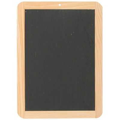 Klika - Kreidetafel mit Holzkante 22x30 cm 14 Stück