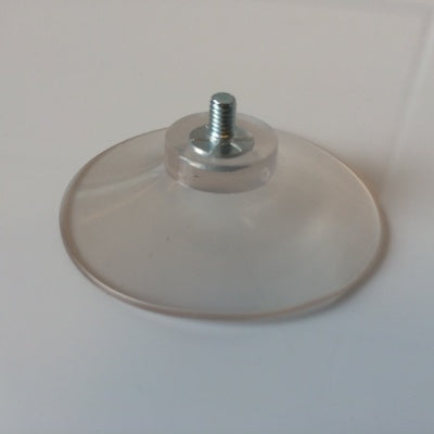Klika - Zuignap 50mm met draad M4 x 6mm lengte