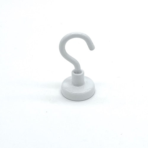 Klika - Deckenmagnet mit Haken weiß 16mm 1,5 kg 90 Stück