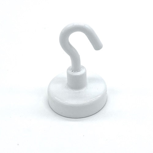 Klika - Deckenmagnet mit Haken weiß 25 mm 4 kg 80 Stück