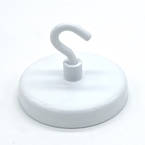 Klika - Deckenmagnet mit Haken weiß 47 mm 18kg 40 Stück