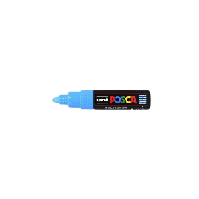Posca - Paintmarker Uni PC7M breit hellblau | 6 Stück
