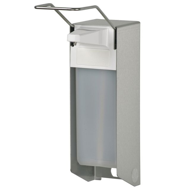 Ingo-man - Seifenspender Classic lange Halterung 1000ml Silber 1005100
