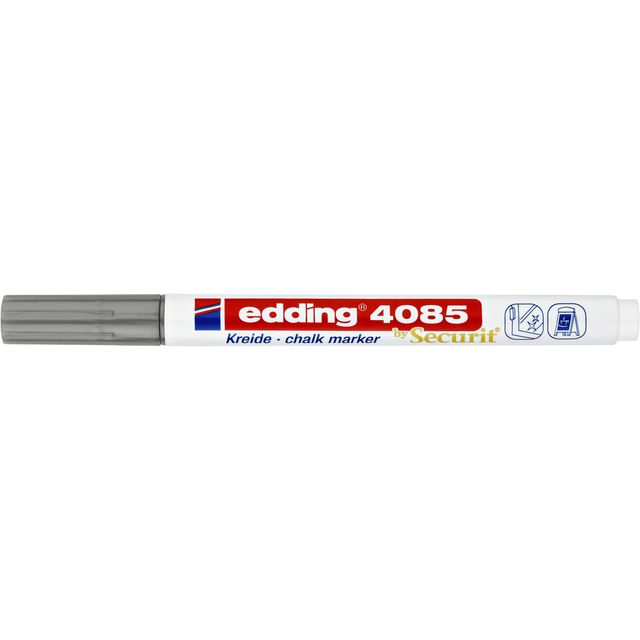 Edding - Kreidemarker 4085 rund 1-2mm silber