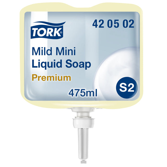 Tork - Handseife S2 kleine Flüssigkeit 475ml 420502 | 8 Stück
