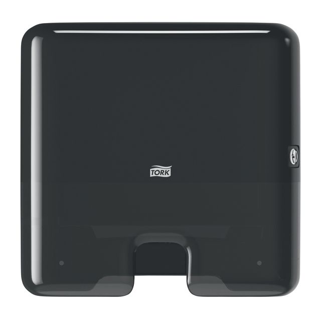 Tork - Handtuchspender H2 Elevation Xpress klein schwarz 552108 | 150 Stück